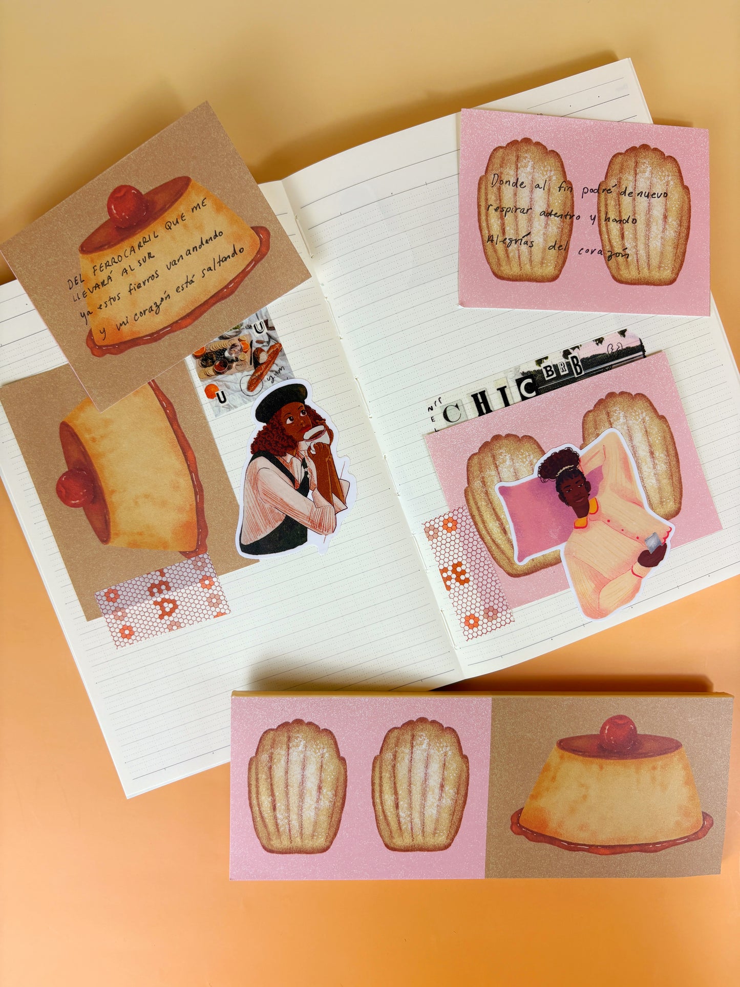 Dulce Notas - Flan / Madelines