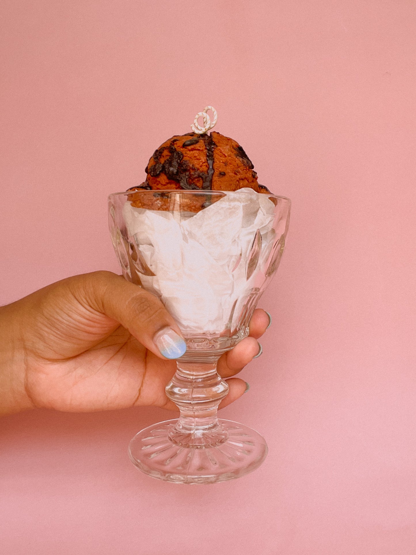 Heladitos - Chocolate Ice Cream Candle