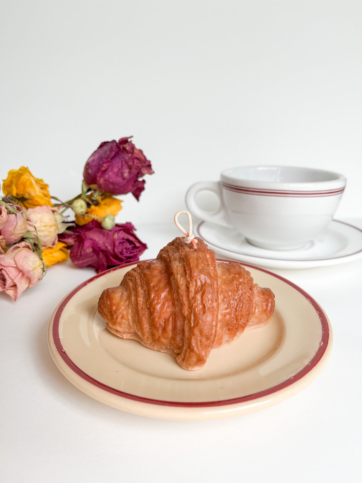 Pancitos de mis Sueños - Croissant Candle
