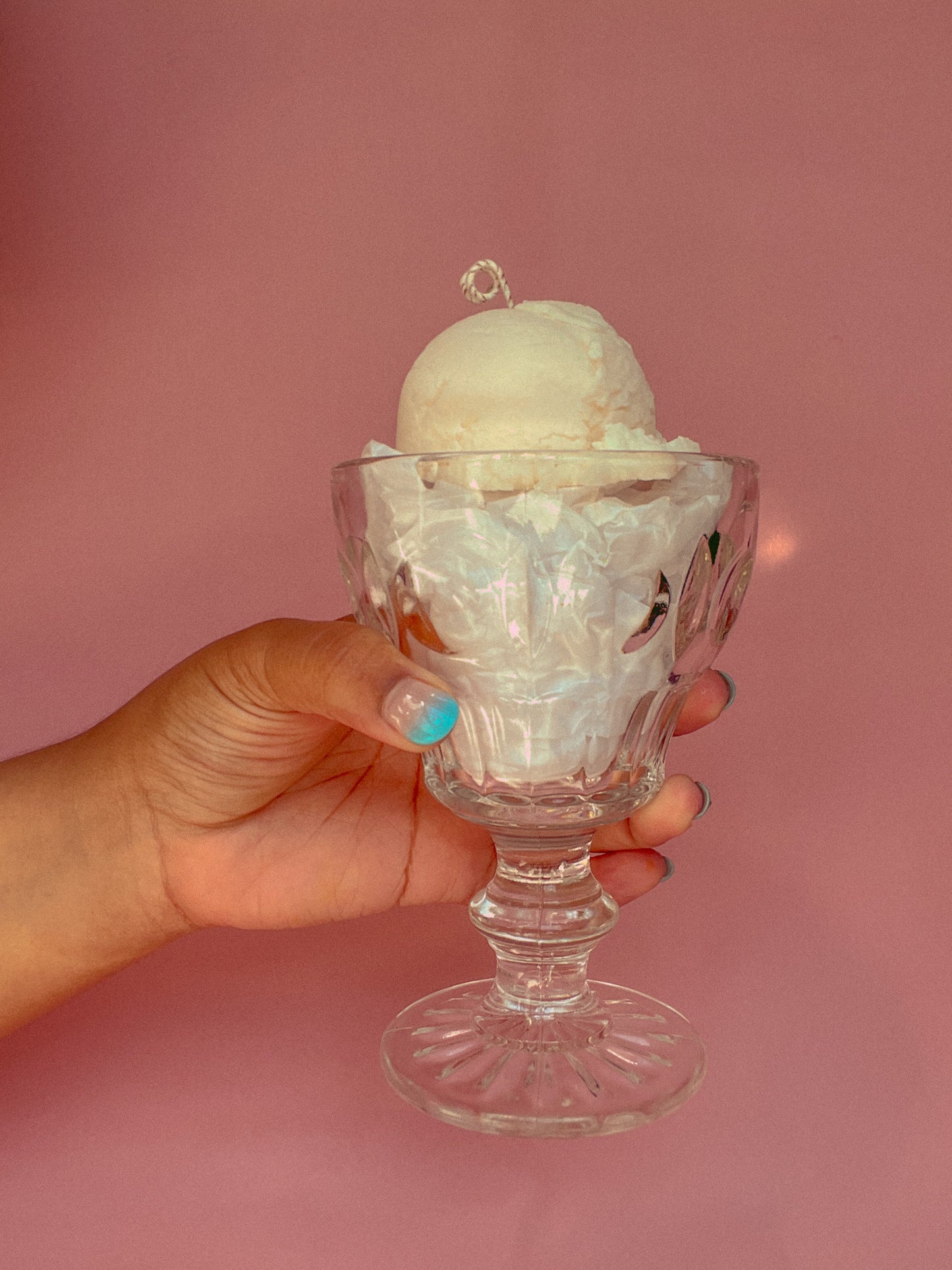 Heladitos - Coco Ice Cream Candle