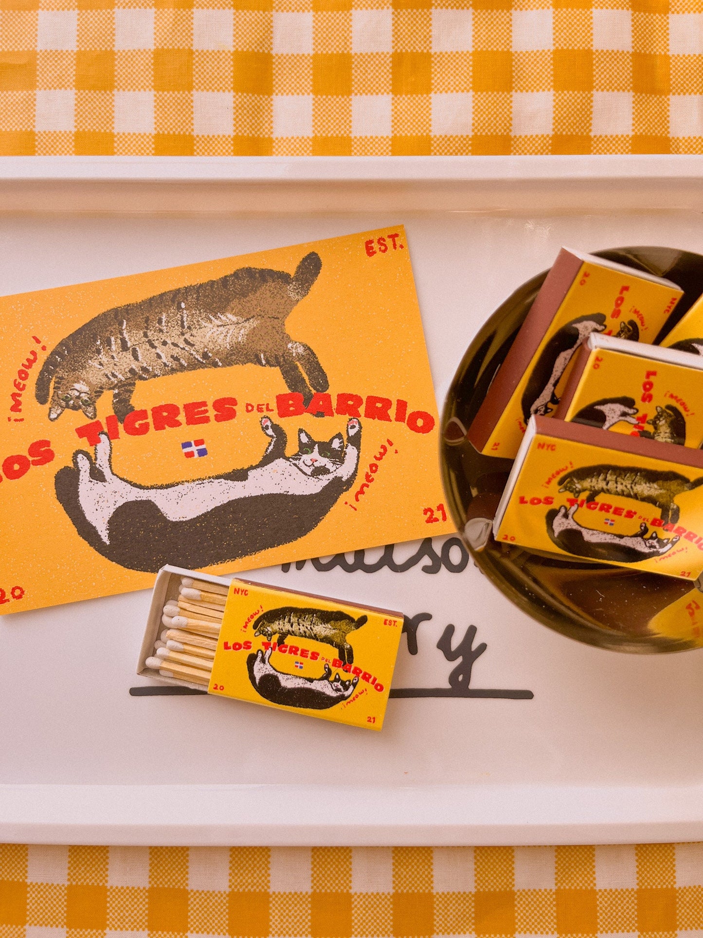 Los Tigres del Barrio 2" Matchbook