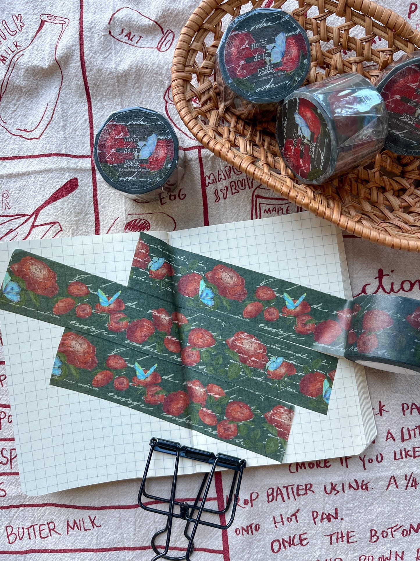 Flores de la Noche Washi Tape