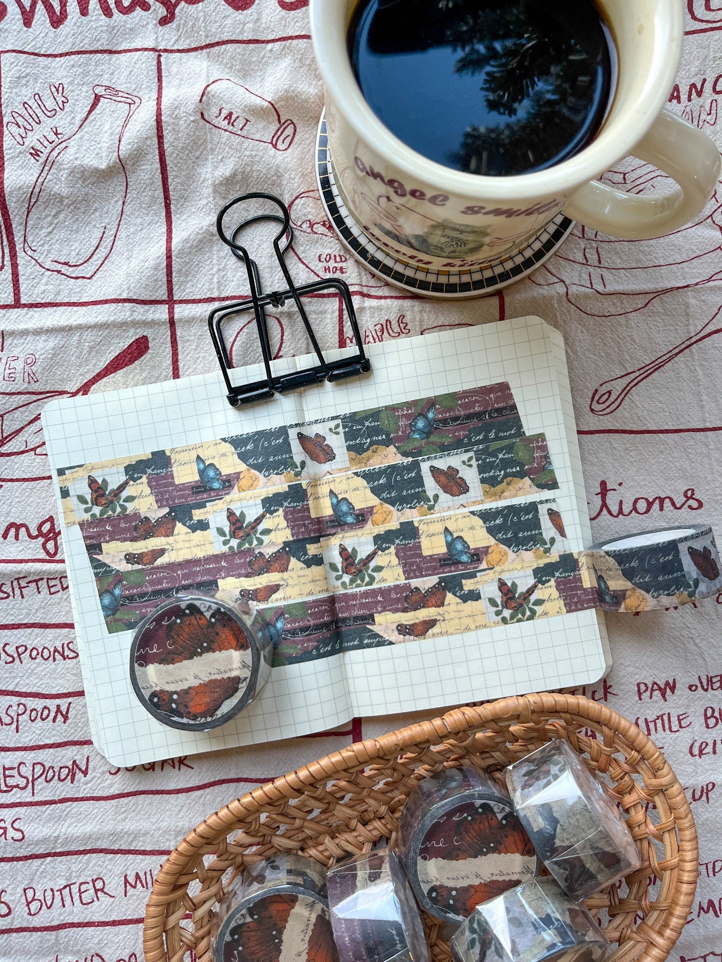 Mariposas y Pensamientos Washi Tape