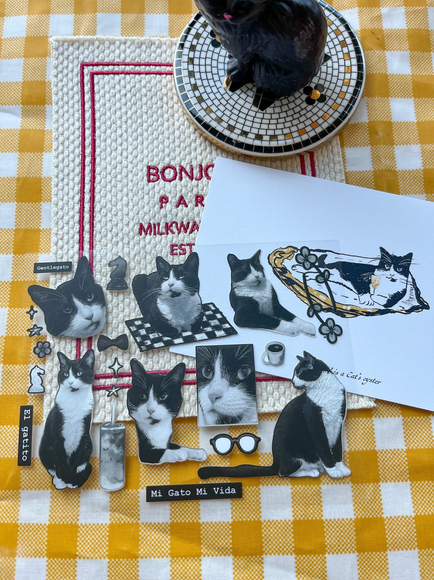 Mi Gato Mi Vida Deco Sticker Set