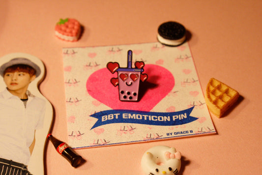 BBT Emoticon Pin