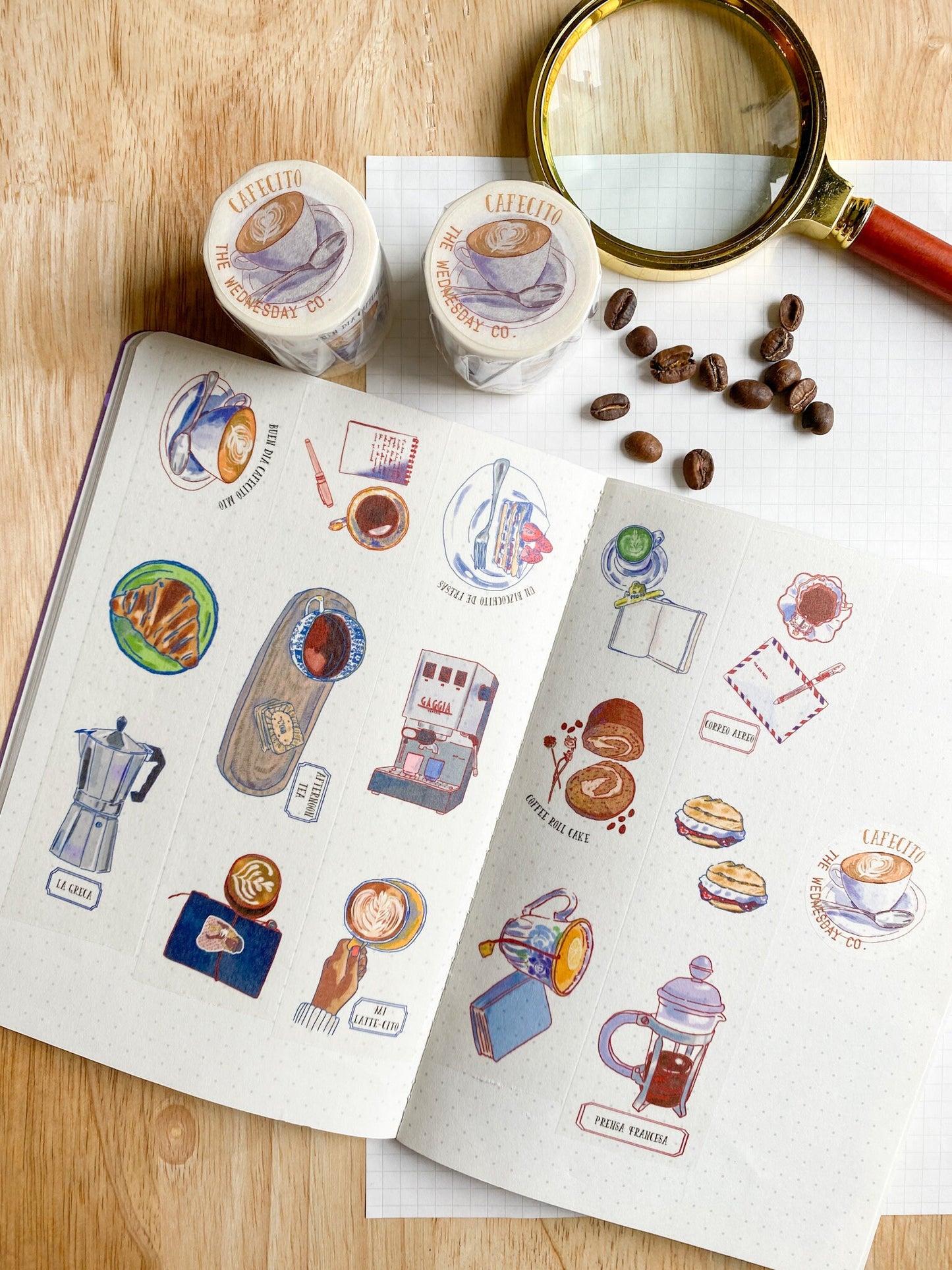 Cafecito Washi Tape