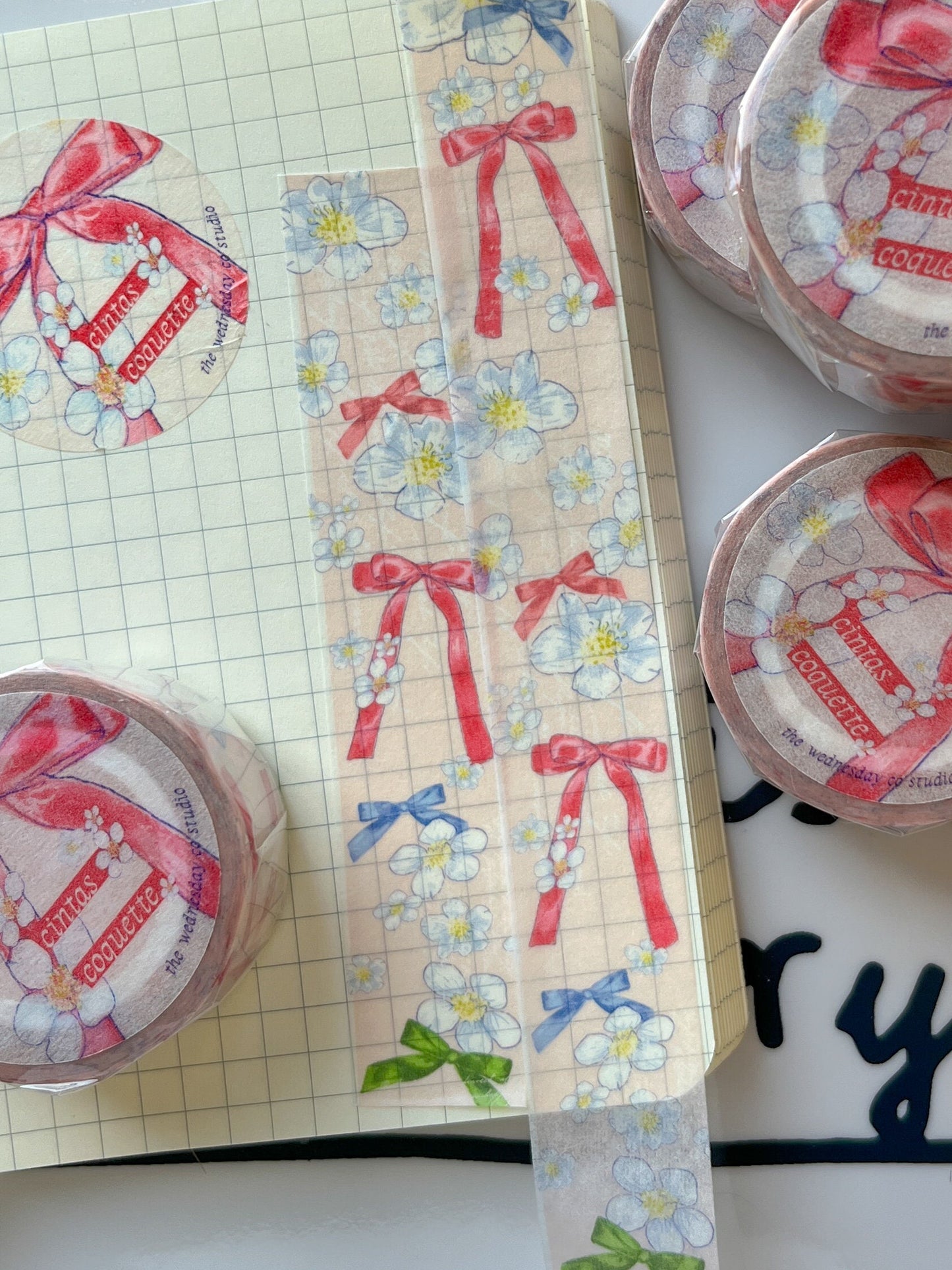 Cintas Coquette Washi Tape