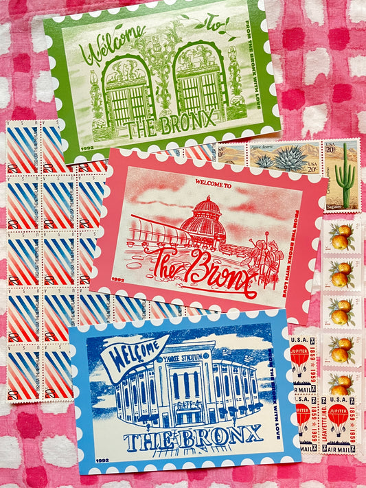 Famous Bronx Postcards - 3 Set