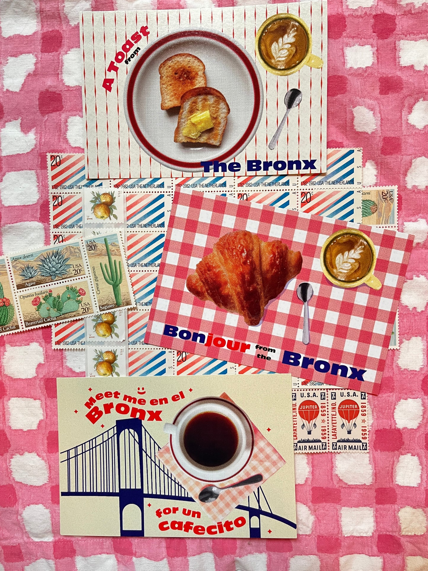 Love from the Bronx Postcards - 3 Set
