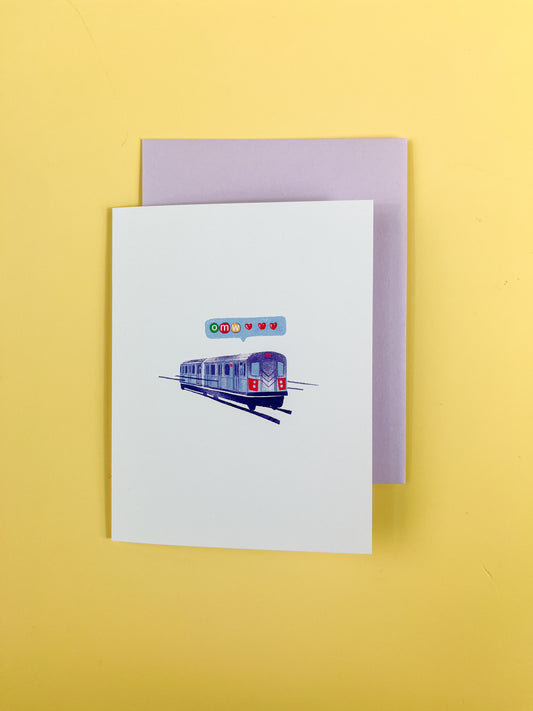 OMW To You Greeting Card